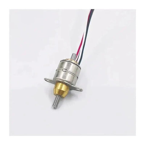 5V 6V Precision Stepper Linear Actuator With Telescopic Screw Shaft 10mm Size 6mm Stroke, featuring metal telescopic motor part
