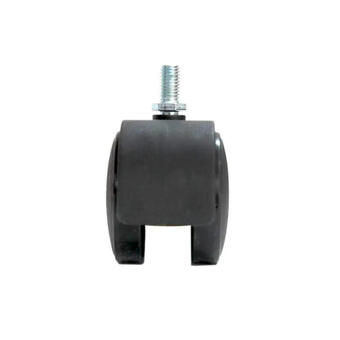 Mobile Whiteboard Caster Wheels Set Of 4 For Viz-Pro 1.58 Inch Wheel Diameter M8 Thread 0.59 Inch Thread Length side view