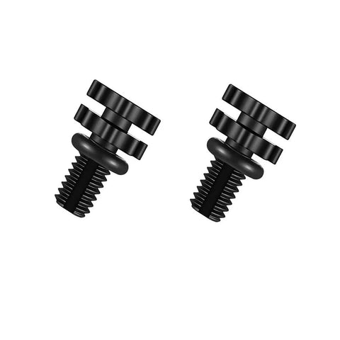 Two ECX1322A directional vent valves with O-rings, black plastic, for Hayward Star-Clear pool filters