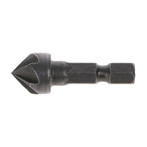 2 Pcs 90 Degree Countersink Drill Chamfer Bits With 1 Quarter Inch Hex Shank For Woodworking And Carpentry Angle Point Bevel Cutter
