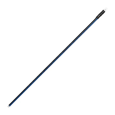 Single Blue 3mm Pre Wired LED Diode with 560 Ohm Resistor, clear lens, and 24 AWG wire for DC 12V dash illumination projects