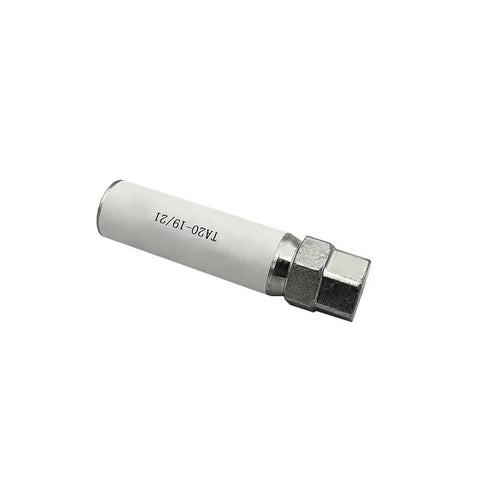 Dual Hex Wheel Lock Key Tool 19mm 21mm for 10 Spline Locks and Lug Nut Removal, showing metal construction and hex ends