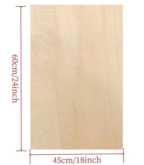 12 Pack Basswood Sheets For Crafts And Laser Engraving 18 By 24 By 1 8 Inch 3mm Thick Unfinished Wood Boards