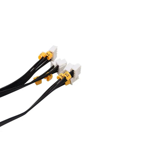 Ender 3 Stepper Motor Cables X Y Z Axis And Endstop Switch Wire Set with connectors visible on white background