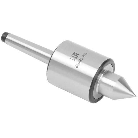 MT1 Triple Bearing Live Center for Metal Lathe Turning High Speed CNC Work Hard Alloy Steel Core 60 Degree Ball Bearing Shaft