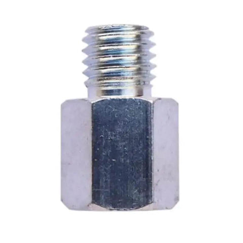 Front view of Portable M14 To M10 Converter For Angle Grinder Polisher Carbon Steel DIY Power Tool Gear Plug And Play Adapter
