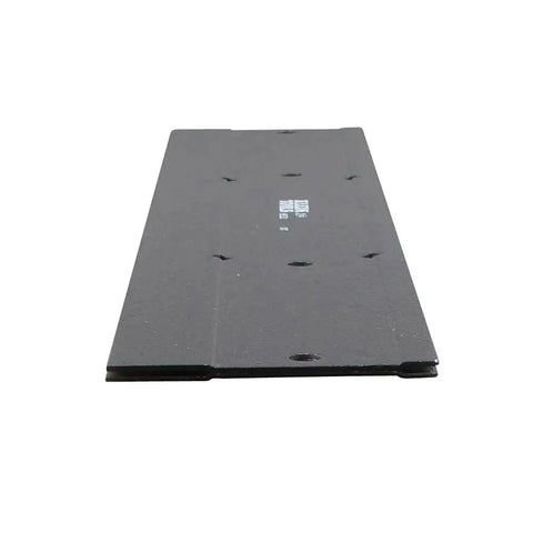 HVAC Duct Bending Folding Tool With Dual Depths Three Eighths Inch And One Inch Folds Up To Twenty Four Gauge Steel And Twenty Eight Gauge Stainless With Sight Gauges For Precise Depth In A Rugged Sixteen Gauge Steel Frame Klein Tools, close-up view.