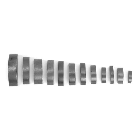 135 Piece Woodruff Key Half Moon Set for Gear Shafts Flywheels Pulleys and Cranks, Built for Gearheads and Shop Pros