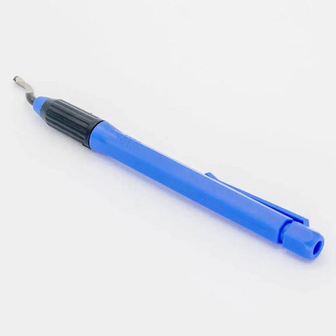 Deburring Tool Set With Eleven High Speed Steel Swivel Blades And A 360 Degree Rotary Head For Easy Pro Grade Burr Removal