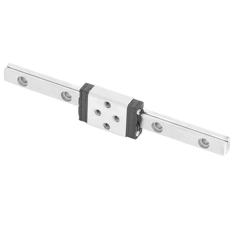 Miniature Linear Guide Rail with Lengthened Slider Block Carriage, LML5H - 75-1R CNC Linear Motion System, 75mm Stainless Steel 440C Rail