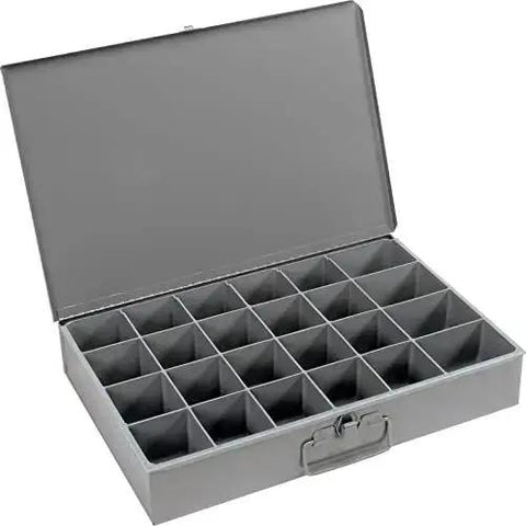 Open metal drawer of 1,275-Piece Grade 8 Coarse Thread Metal Fastener Drawer Set With Hex Cap Screws, Nuts, Lock Washers And Flat Washers In Yellow Zinc Finish, Heavy-Duty Metal Drawer Kit, ISO 9001 Certified