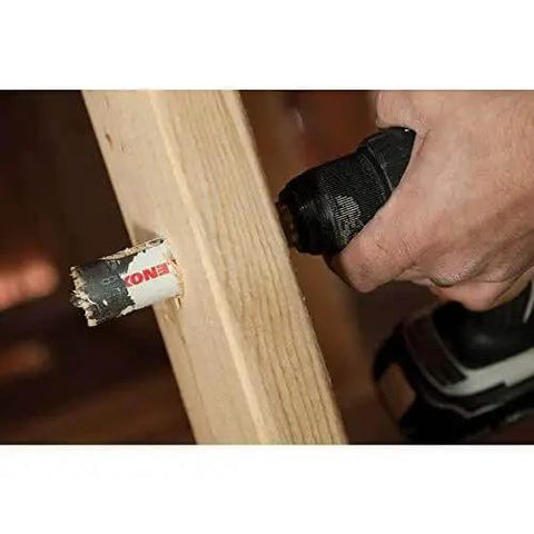 Bi Metal Hole Saw Kit For Wood And Metal, T3 Electricians And Plumbers Kit, 13 Piece Set With 9 Hole Saws, 2 Arbors, And 2 Pilot Bits