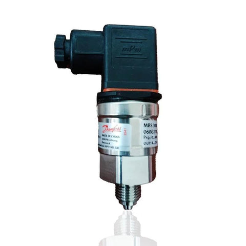 MBS-3000 pressure transmitter, stainless steel body, 4–20 mA output, 0–10 bar range