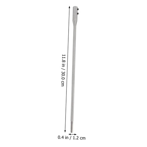 Single drill bit from the 10 Piece Pro Grade Woodworking Drill Bit Set with Flat Boring Bits for precise panel drilling.