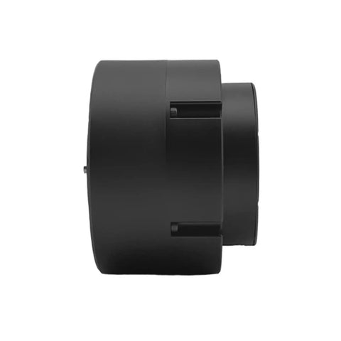 Side view of black MG6012E-i8B dual-encoder planetary reducer motor housing