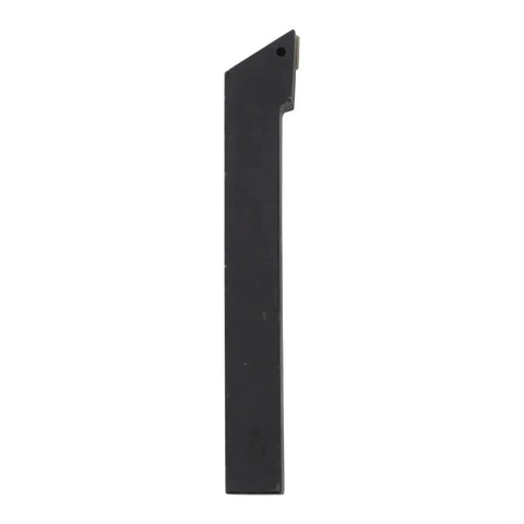 Side view of Alloy Steel CNC Lathe External Turning Tool Holder With 10 DCMT070204 Carbide Inserts for steel and cast iron cutting.