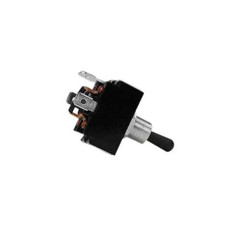 OEM Replacement Operating Switch For Electric Tongue Jack 3000 3500 Series, shown in angled view, black toggle switch.