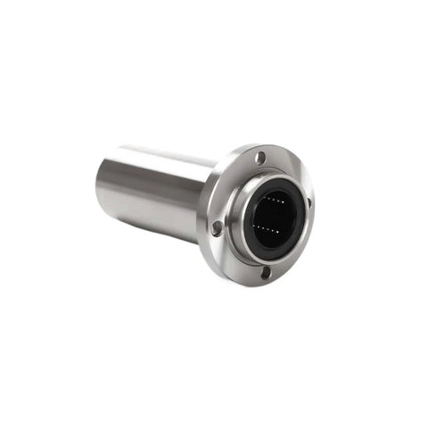 Round Flange Linear Motion Bushing LMFP Series LUU Lengthen 35x52x135mm LMFP35LUU 60-64 HRC high carbon steel for CNC automation