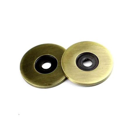 12 Inch Sliding Barn Door Handle Heavy Duty Pull And Flush Set With Large Rustic Two Side Design Ideal For Kitchen Gates Sheds And Garage Doors Antique Bronze Finish Carbon Steel Construction Smooth Edges For Safe Handling And Long Lasting Use