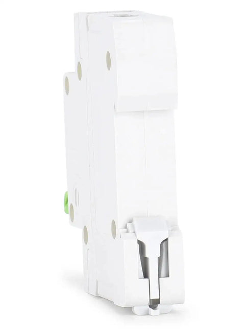 Side view of 12V To 110V DC Miniature Circuit Breaker 60 Amp One Pole Battery Protector For Solar Panel Systems And RVs