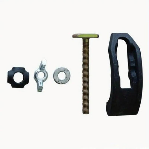 85mm Bow Plate Sets for CNC Engraving Machines, Arcuate Pressure Plate Clamp Fixtures, 3Pcs, Durable Plastic And Metal Construction