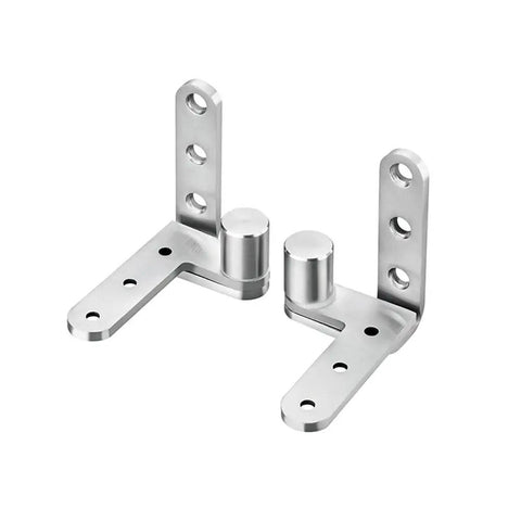 Stainless Steel Pivot Door Hinge Beefy Heavy Duty Hidden Door Hinges For Wooden Doors Cabinets Bookcases And Bookshelves Rust Resistant