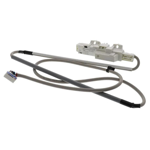 Washer Lid Latch Replacement W10619844 For Front Load Washers Replaces 8563937 with connecting cables shown