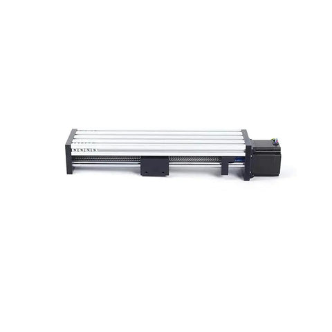 High Precision Linear Rail Stage With 100mm 200mm 300mm Travel Square Rails Mini Slide Table And NEMA 23 Stepper Motor