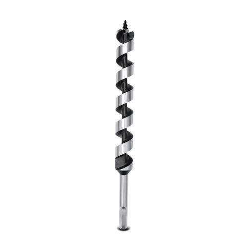 1 Inch Wood Auger Drill Bit For Woodworking Eleven Point Eight Inch Long 26x300mm Hex Shank Half Inch For Hard Wood Soft Wood Plywood And Plastic Durable Auger Bit For Diy Projects And Cabinet Making