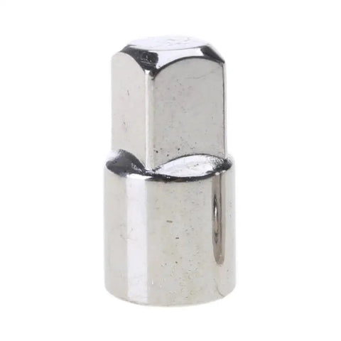 URTERYSER 3/8-inch socket adapter sleeve with hex connector, chrome-plated metal for electric wrench extension