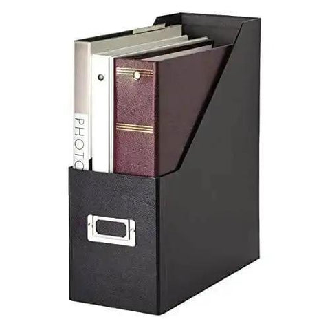 Jumbo Magazine File Back For College Dorm And Home Office Organization Snap Together Flat Pack Heavy Duty Fiberboard