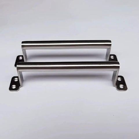 Stainless Steel Gate Handle 22 Cm Long 2 Pack Barn Door Pull Hardware For Kitchen Outdoor Fence Pantry Exterior And Interior Use