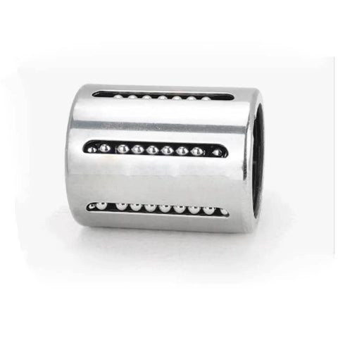 KHPP Series 16mm Bore Linear Motion Sealed Bushing Ball Bearing 16x24x30mm, durable steel shell, nylon holder