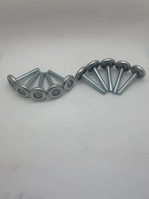 2 Inch Steel Door Rollers For Overhead Roll Up Doors Replacement Pack Of 10 For Trucks And Trailers Heavy Duty Rollers.