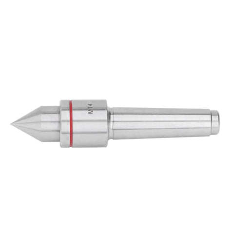 Heavy Duty Live Center For Lathe MT4 Morse Taper Revolving With Triple Ball Bearing Extended Spindle High Carbon Steel CNC Tip