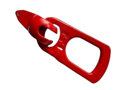 10 Pcs Lifting Ring For Precast Concrete Lifting Clutch One Point Five To Two Point Five Ton Working Load Limit Quick Safe Steel Lifting Clamp Red