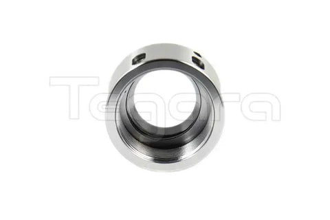 Front view of ER32 Slot Style Ball Bearing Collet Nut 202-1574P, Pro Grade CNC Milling Lathe Tooling, Heavy Duty Steel, Smooth Clamp