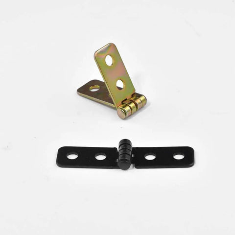 12 Pieces 180 Degree Black Wood Box Hinges For Jewelry Boxes Gift Boxes Craft Boxes And Small Cabinets 60x13mm Durable Metal Hinge Set