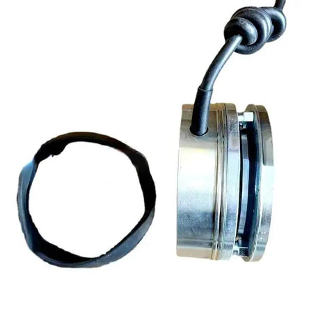 Electromagnetic power-off brake unit with mounting ring, metal housing; DC24V (2 pieces)