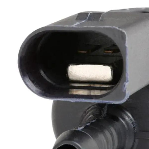 Close-up of Original Equipment Vapor Canister Purge Valve For EVAP System OEM Grade CPV Replacement Direct Fit By Bosch