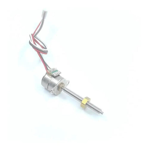 5V 500mA Precision Stepper Motor Starter 2 Phase 4 Wire Long Linear Actuator with 23mm Stroke and 18 Degree Step Angle