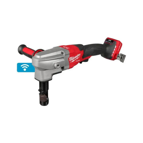10 Gauge Nibbler With Variable Speed And Tool Free 360 Die Holder Rotation for Clean Fast Cuts in 10 Gauge Mild Steel