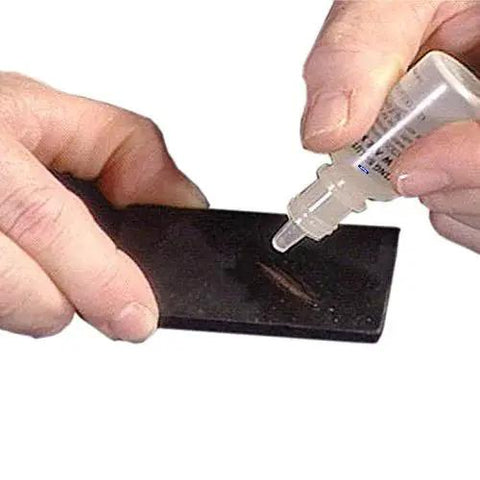 Fast Silver Purity Testing Kit For Jewelry And Scrap Metal Two Bottles Waytest 999 And 925 Sterling Silver Testing Solution For Quick And Accurate Results application on metal sample