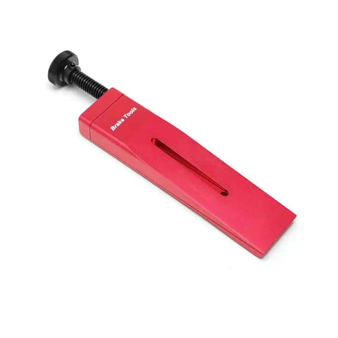 SRAM Hydraulic Disc Brake Caliper Piston Press Tool, red aluminum, 1.1 inch width, ultimate spreader for 2 and 4 piston calipers