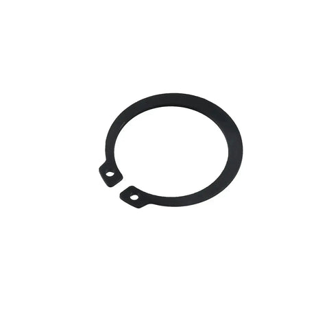 External Circlip Snap Ring Set 30 Pcs 1-1/2 Inch Round Wire Retaining Rings for Doors and Windows Spraying Equipment Machinery Black