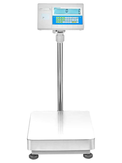 Advanced Label Printing Bench Scale For Inventory Shipping And Receiving 165 Lb Capacity 75 Kg 0.01 Lb Resolution 5 G Workhorse