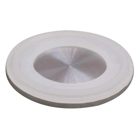 DERNORD sanitary end cap for 1.5 in. tri-clamp ferrule, stainless steel 304, 38 mm tube OD, 5-pack