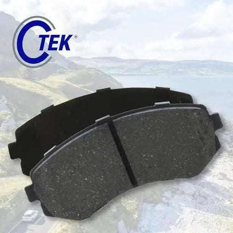 Brake pads, Centric C-Tek ceramic rear disc pad set for Nissan, pair