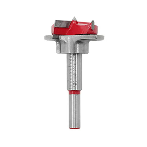 5 Piece Tungsten Carbide Adjustable Drill Bit Set For Concealed Hinges Do It All 15 To 35 Mm Hole Drilling Guide Bits