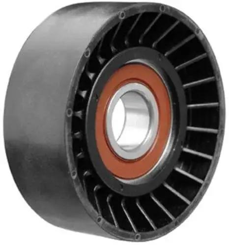 Idler Pulley 89144 Polymer Tension Pulley For Auto Parts Black Made In The USA Durable Replacement For Serpentine Belt Drives Easy Install